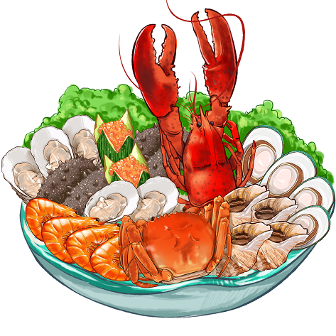 1703759545878024.png 千库网_手绘海鲜盛宴海鲜拼盘美食_元素编号13557106.png