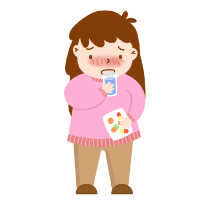 1727660891125213.png 千库网_生病吃药女孩_元素编号12251261.png