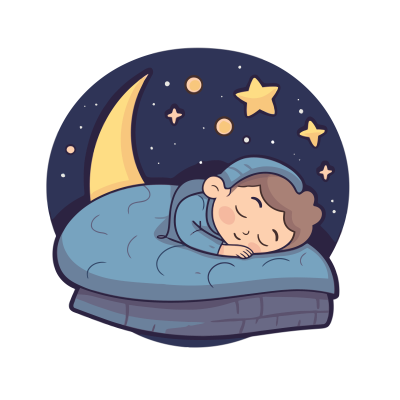 1732697520108734.png 千库网_小男孩以可爱的睡眠方式安静地睡觉,星星飞来飞去 向量_元素编号14062327.png