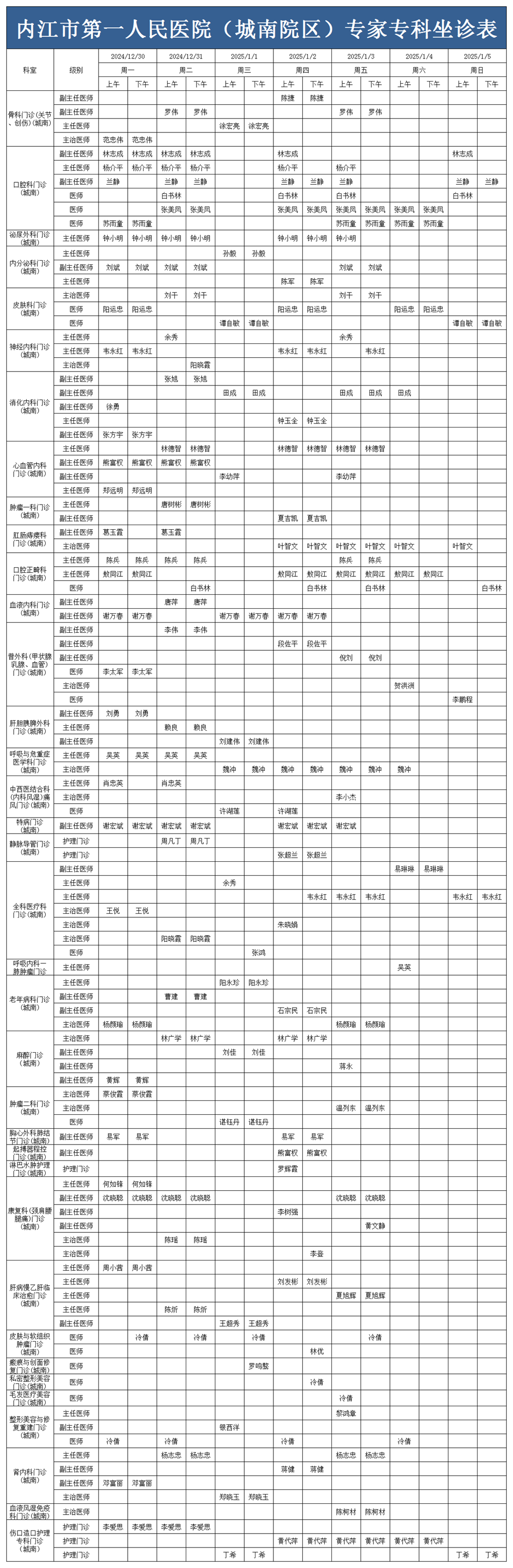 2024.12.30-2025.1.5城南门诊医生坐诊时间表.png